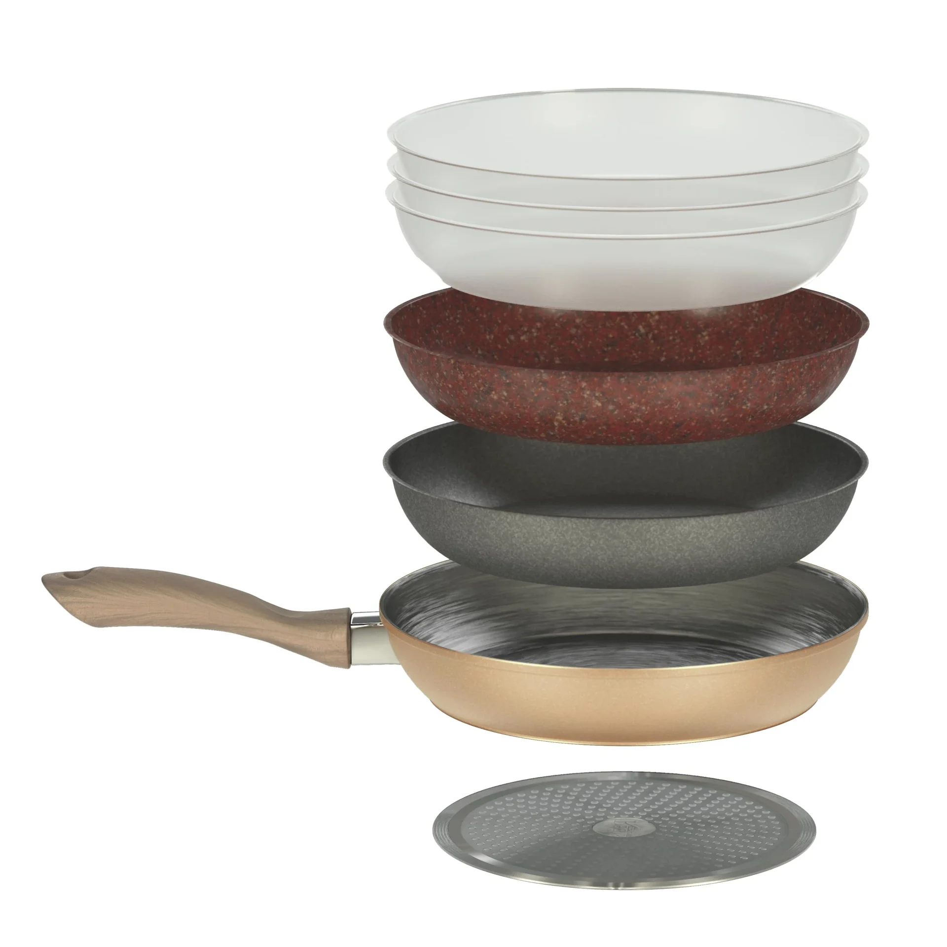 Copper & Stone Pfanne, 28 cm - 2
