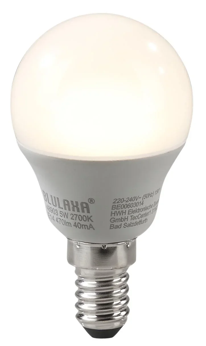 LED Lampe in Mini Globe Form 5W, E14, 470lm, warmweiß - 10 Stück - 1