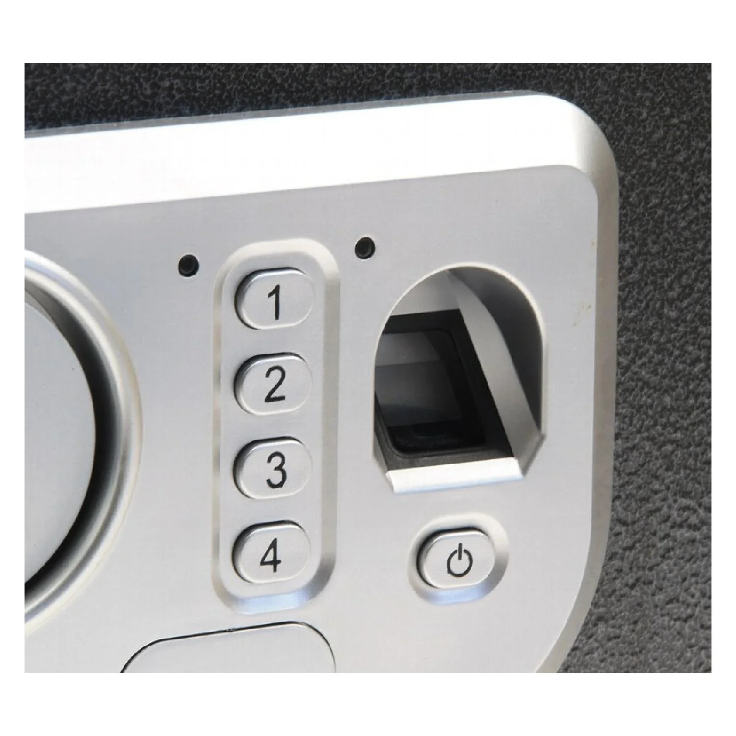 Tresor mit Zahlencode und Fingerabdrucksensor - 5