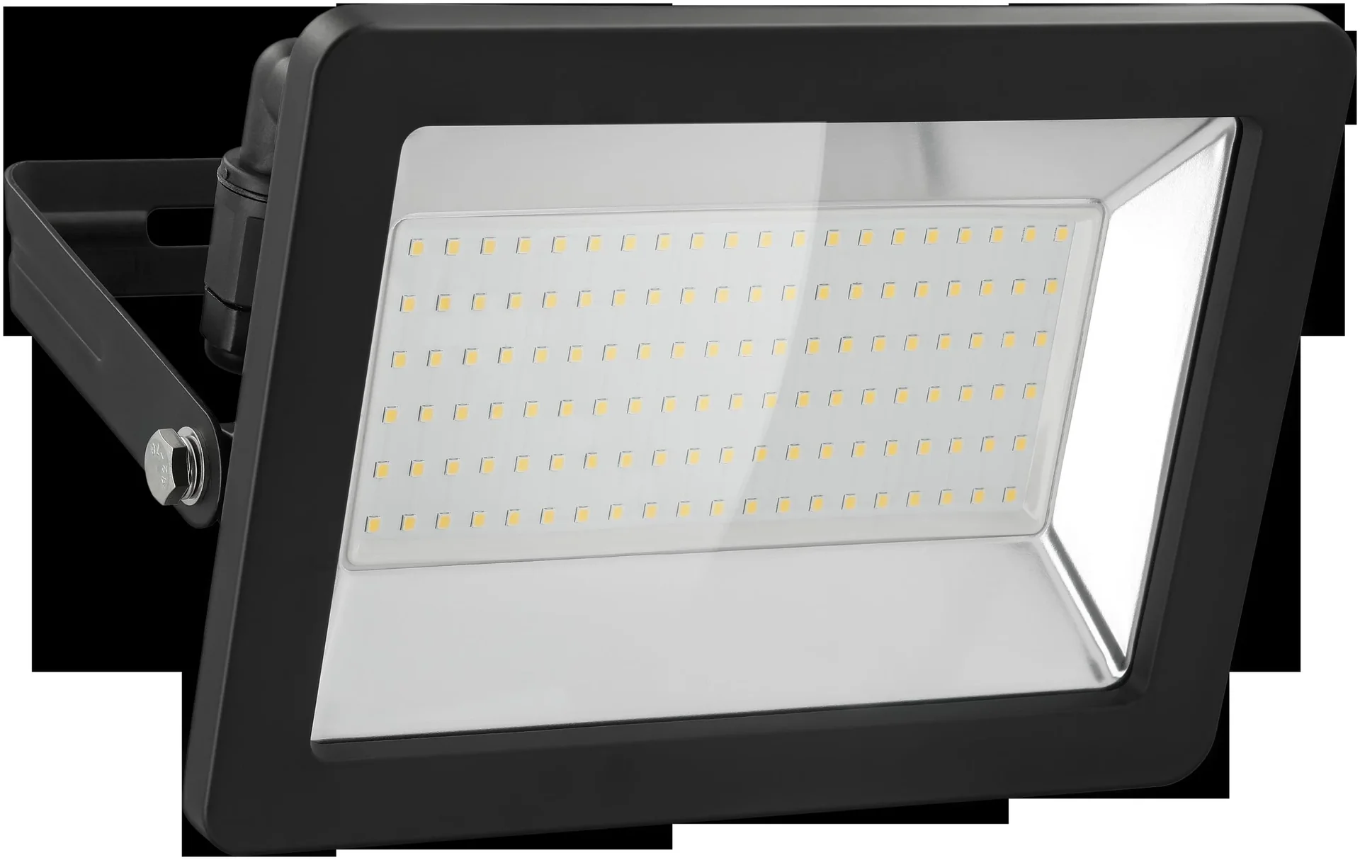 LED Außenstrahler schwarz, 100W - 8500lm - 0