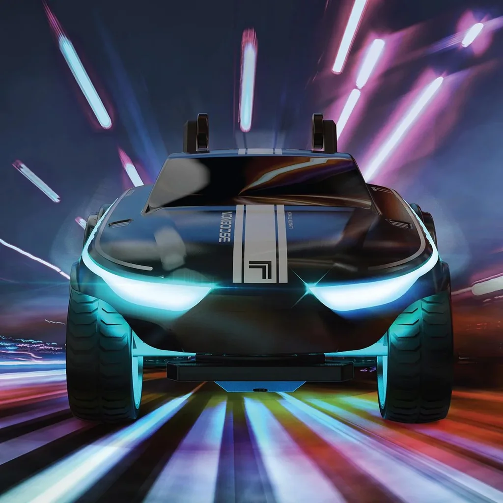 Sharper Image RC Mongoose Luftschiff Stunt Car - Mit LED - 3