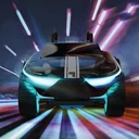 Sharper Image RC Mongoose Luftschiff Stunt Car - Mit LED - 3