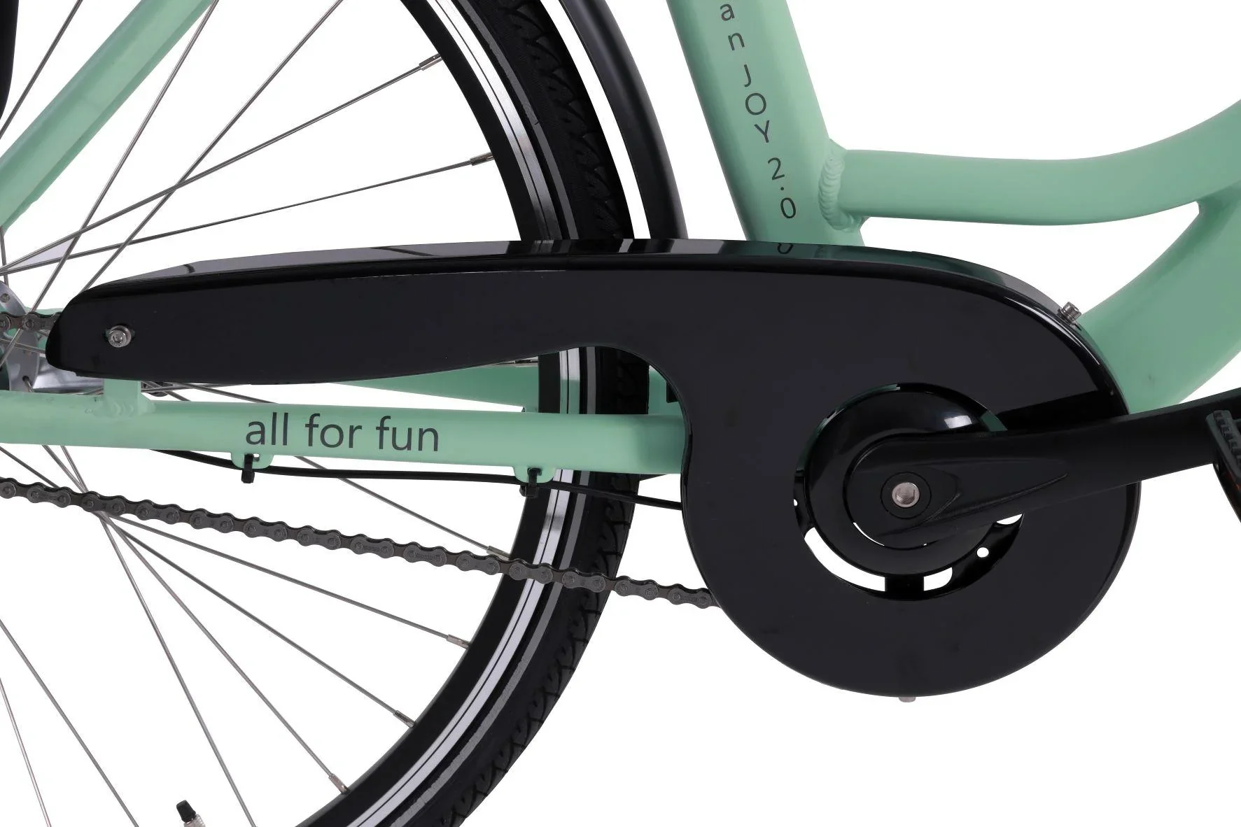 Unisex City E-Bike 28 Zoll, Rahmengröße 50 cm, 7-Gang Nabenschaltung, Metropolitan Joy 2.0 Pastellgrün, 8 Ah - 7