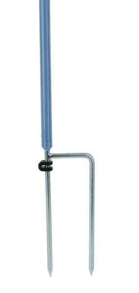 TitanNet PremiumPlus, 50 m blau/weiß, 90 cm, Doppelspitz - 8