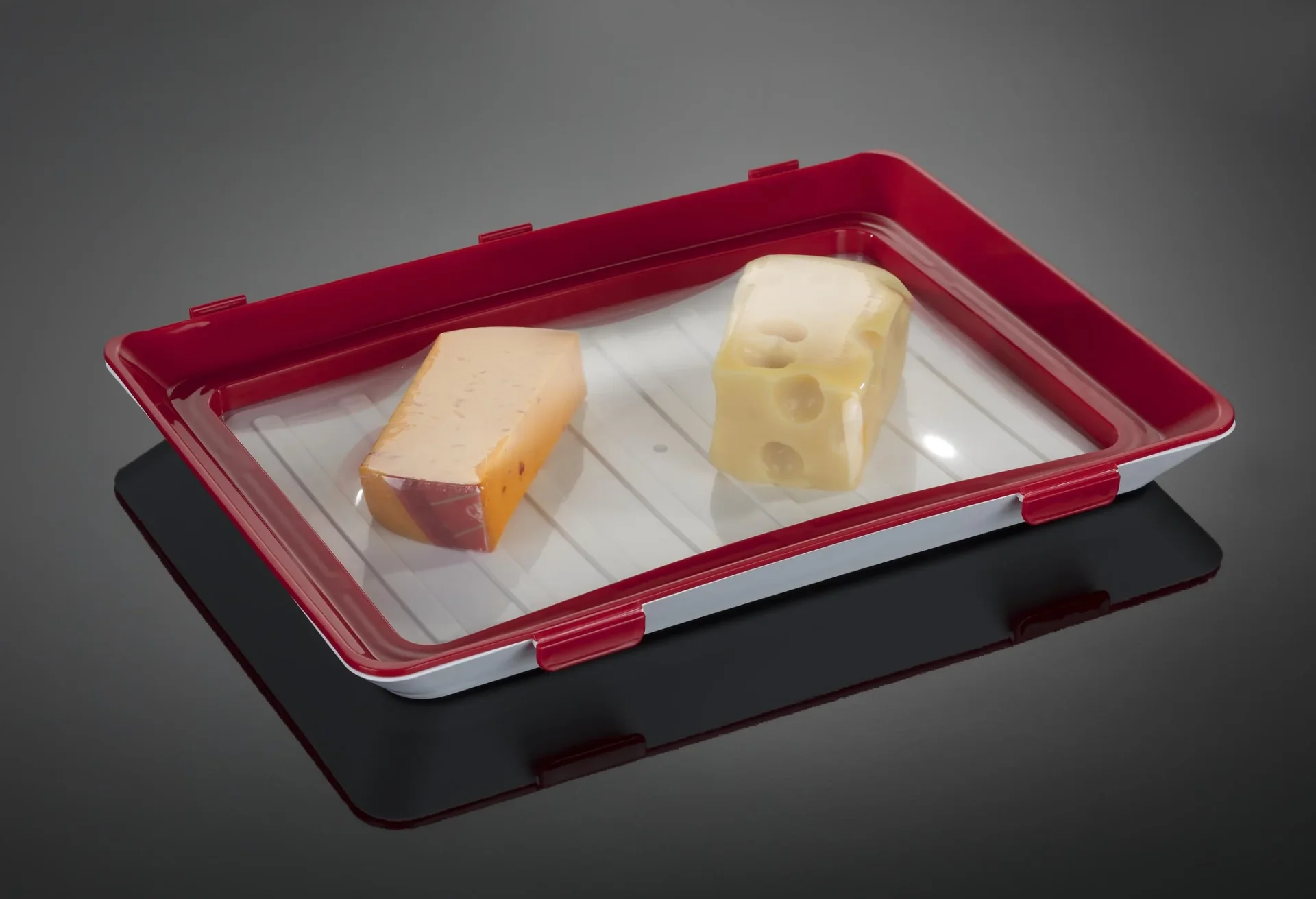Frischhaltesystem "Clever Tray", 2er Set - 4