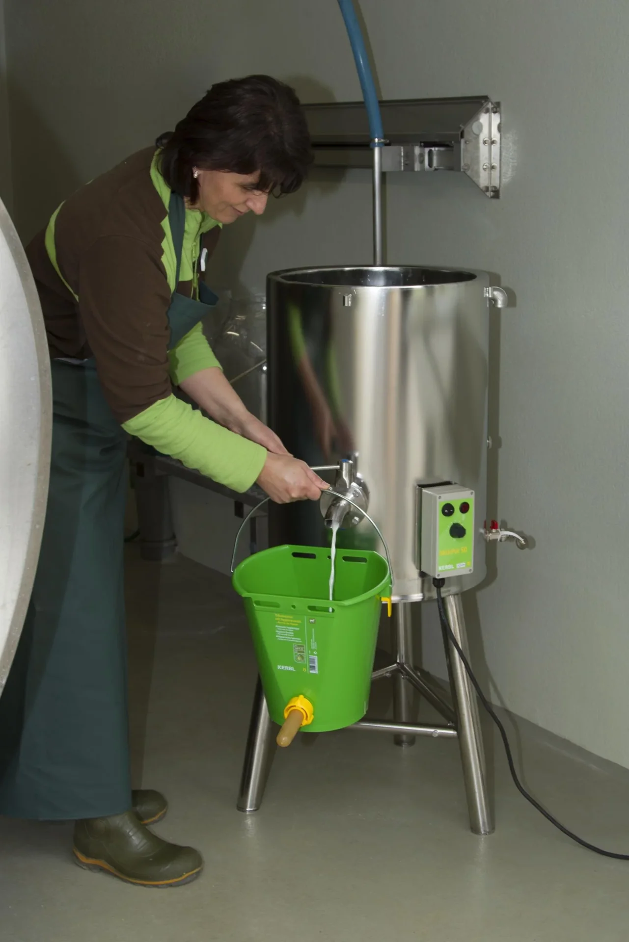 Milcherwärmer MilkPot 50 inklusive Deckel, 50 l Edelstahl - 2