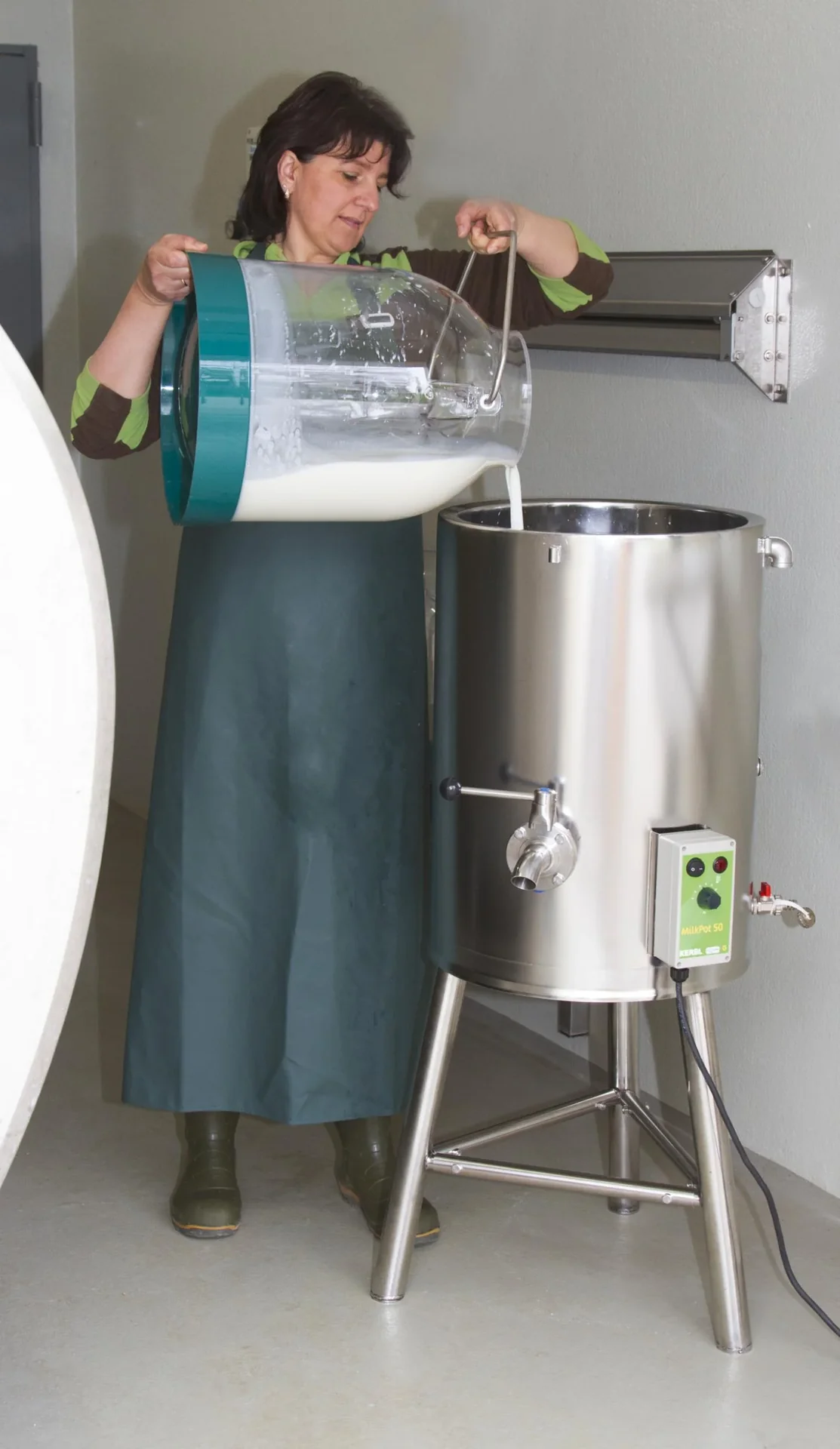 Milcherwärmer MilkPot 50 inklusive Deckel, 50 l Edelstahl - 7