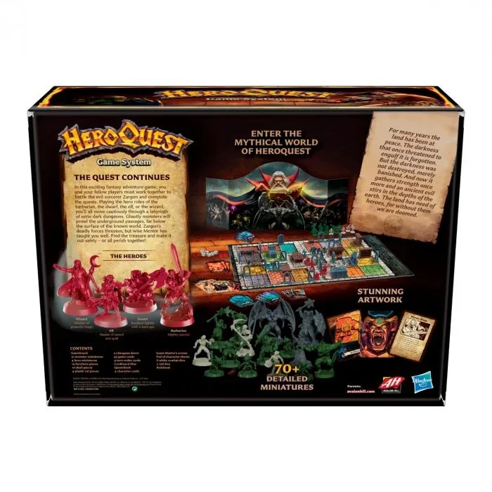 Gesellschaftsspiel - HeroQuest - 1