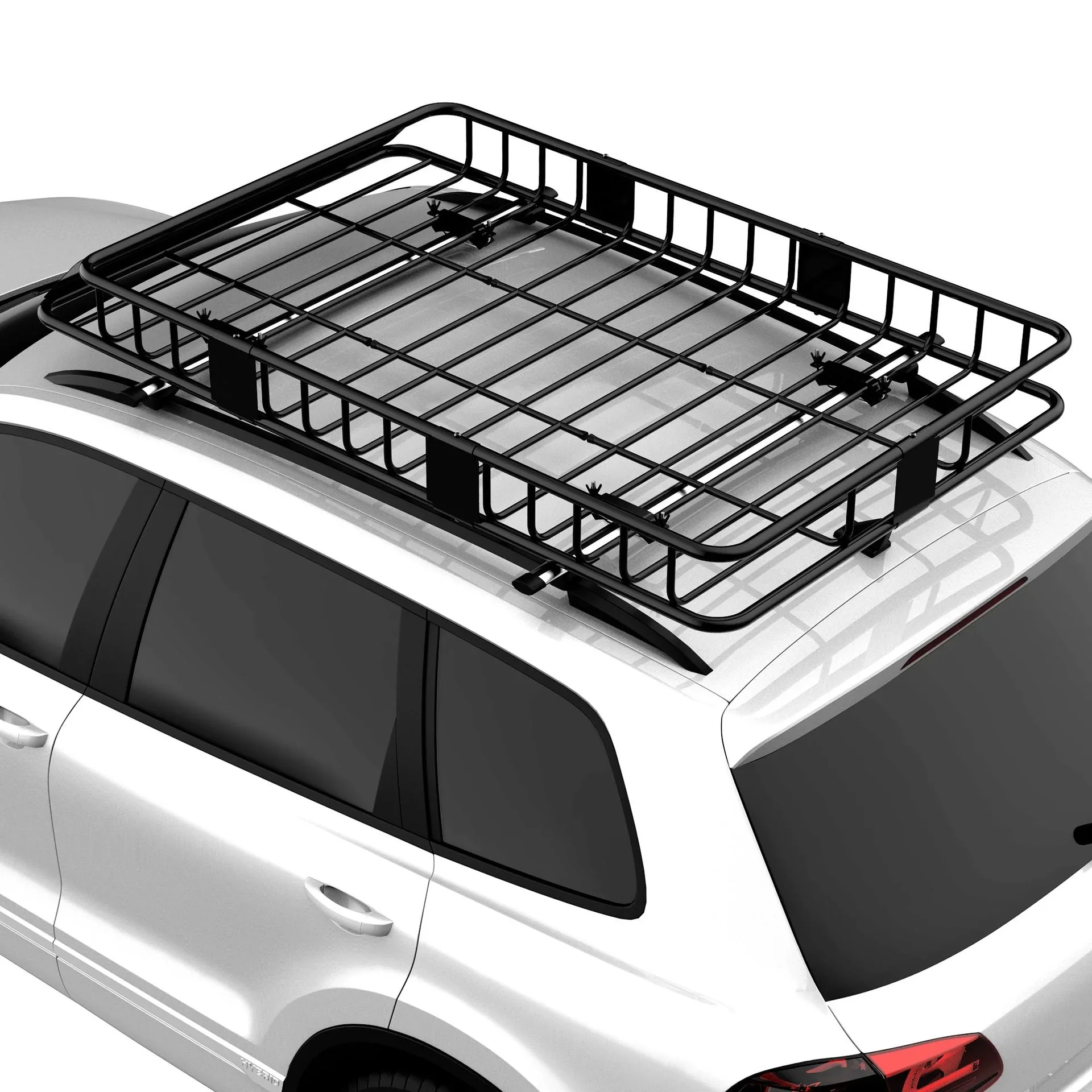 Universal-Autodachgepäckträger Metall, schwarz - 2