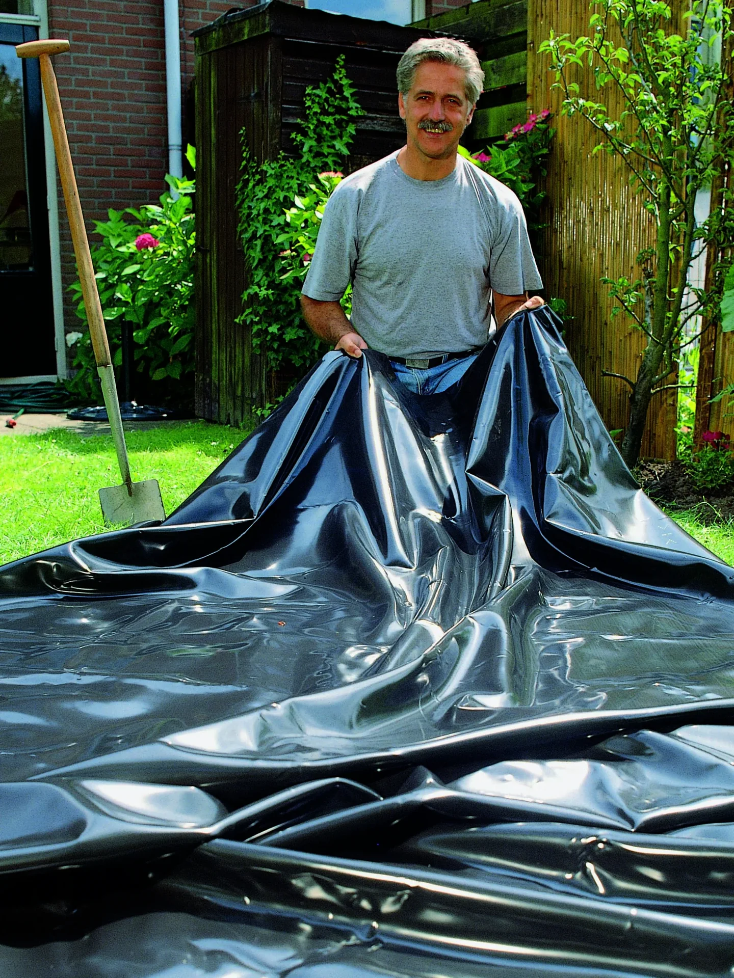 PVC Teichfolie, 1,0 mm, 4 x 4 m - 0