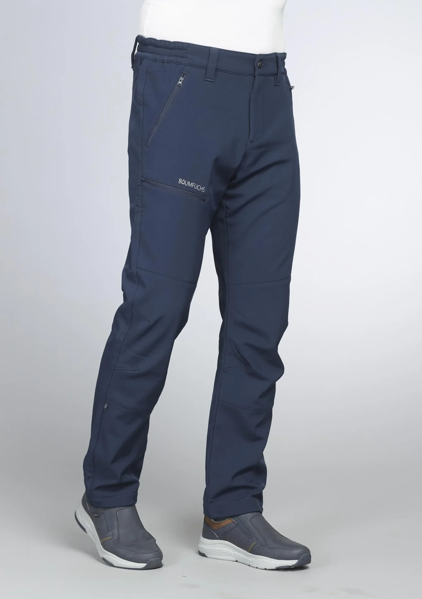 Outdoorhose mit Futter, Farbe marine, Gr.48 - 0