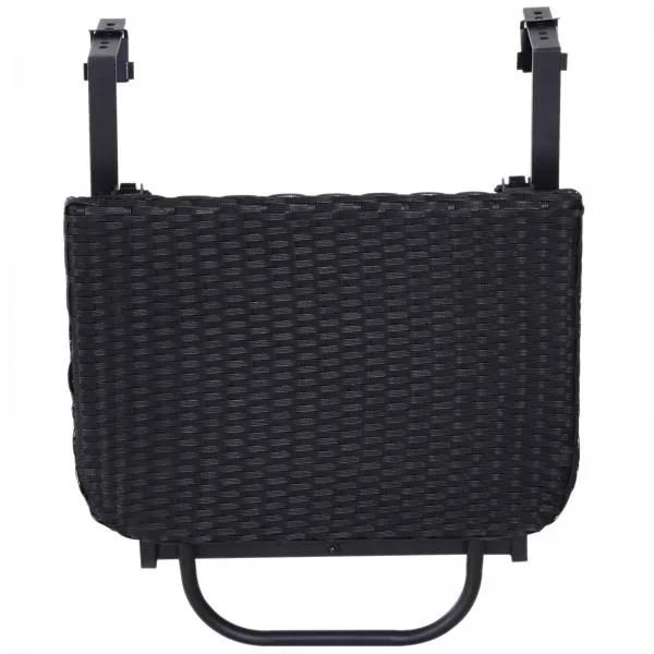 Polyrattan Balkonhängetisch 58x55cm Balkontisch Klapptisch - 3