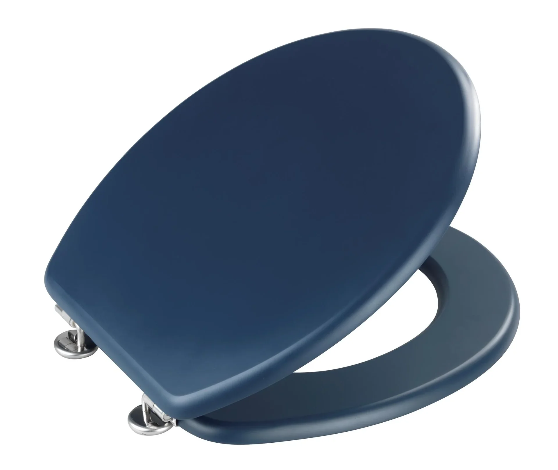 WC-Sitz Prima Dunkelblau matt, MDF - 1