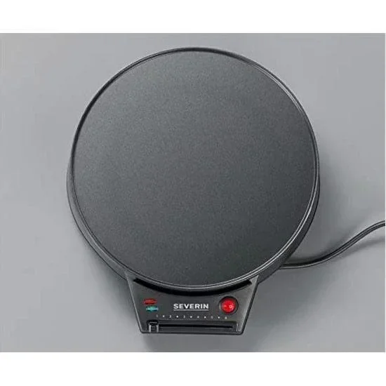 Crepe-Maker / Pfannkuchen-Eisen - 1000 Watt - Schwarz - 1