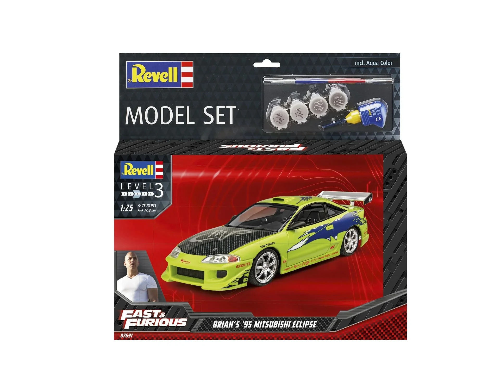 Model Set F&F Brian's 1995 Mitsubishi Eclipse - 0