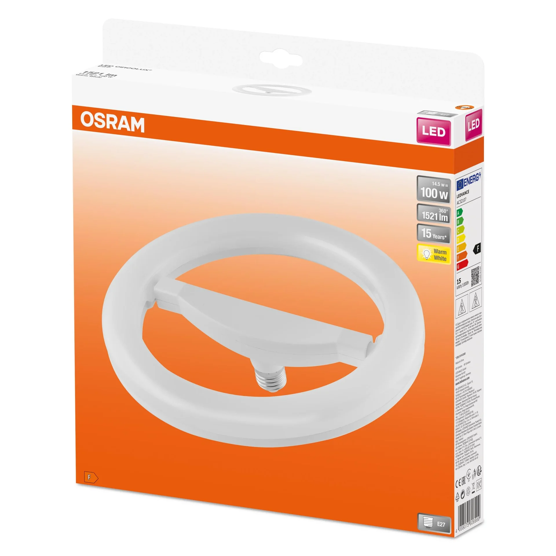 LED Circolux, E27 - 2