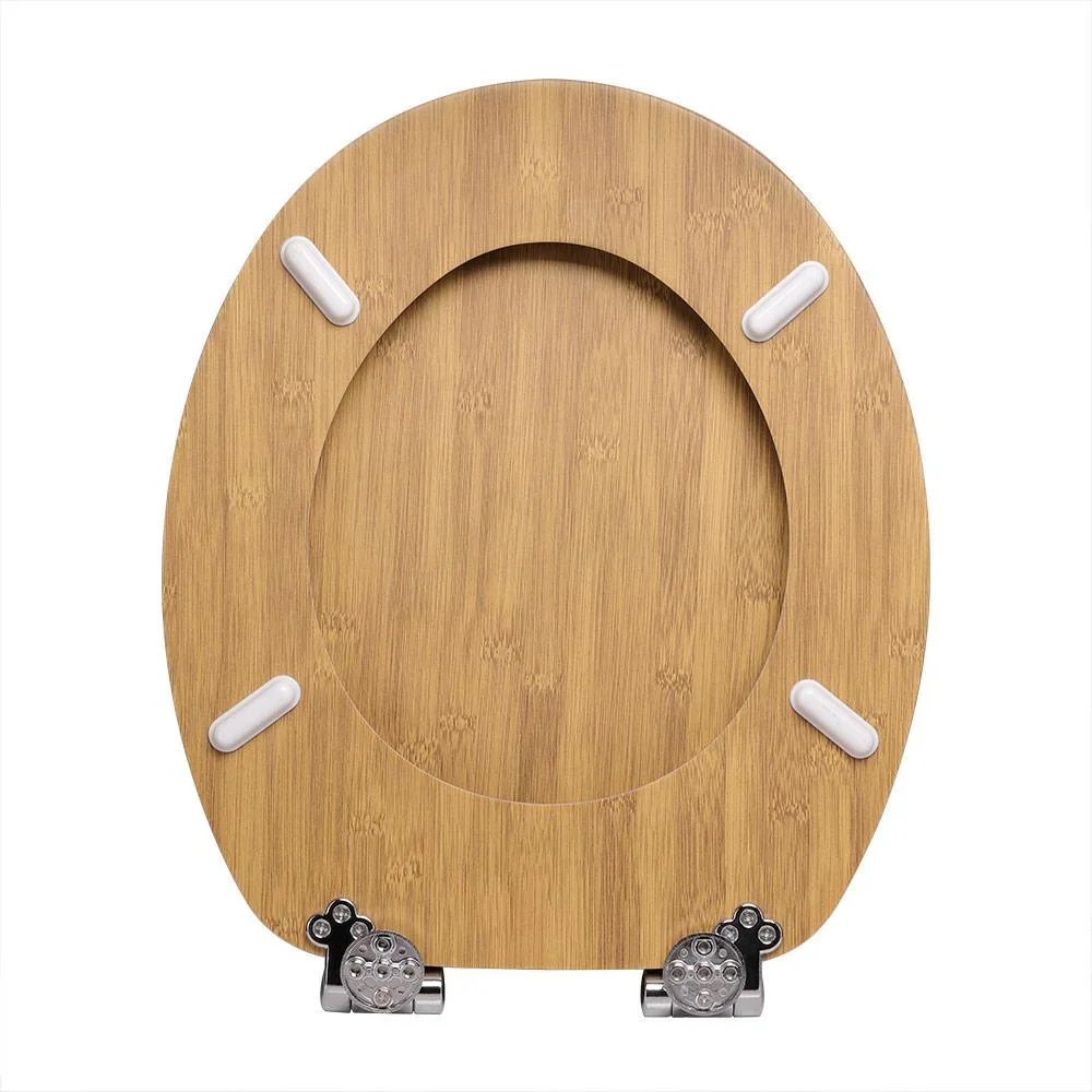MDF-Toilettensitz Bambus mit Absenkautomatik - 1