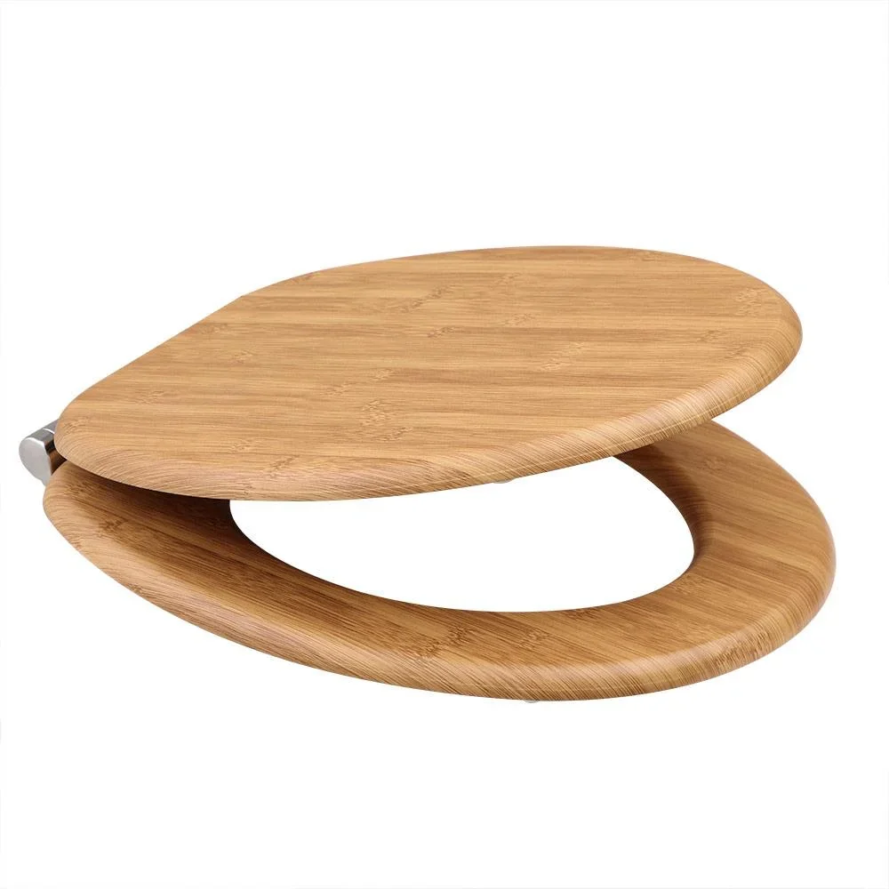 MDF-Toilettensitz Bambus mit Absenkautomatik - 6