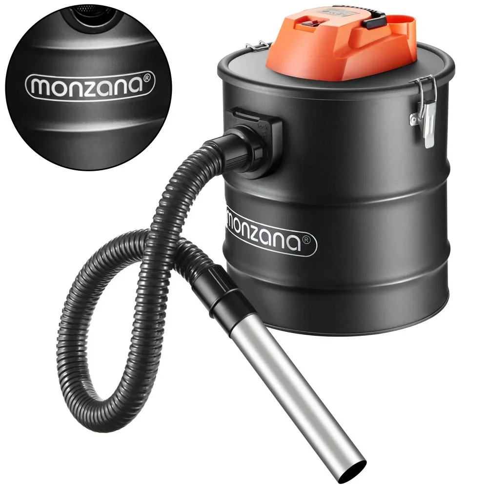 Aschesauger schwarz/orange 1200 Watt - 3