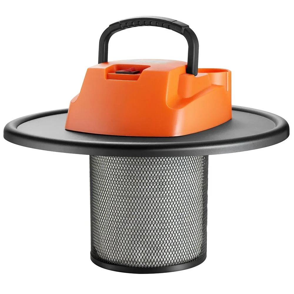 Aschesauger schwarz/orange 1200 Watt - 5