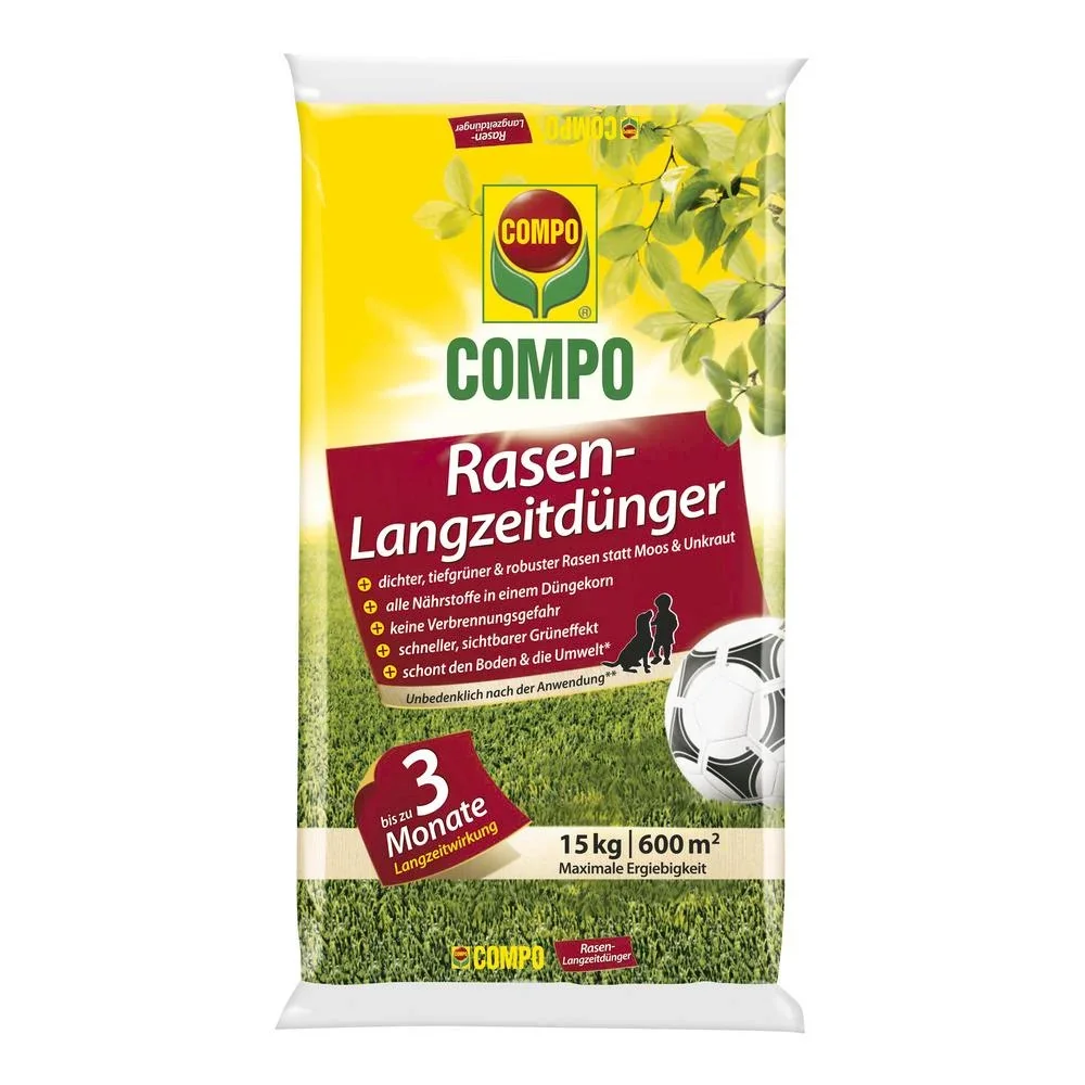 Rasen-Langzeitdünger 15 kg - 0