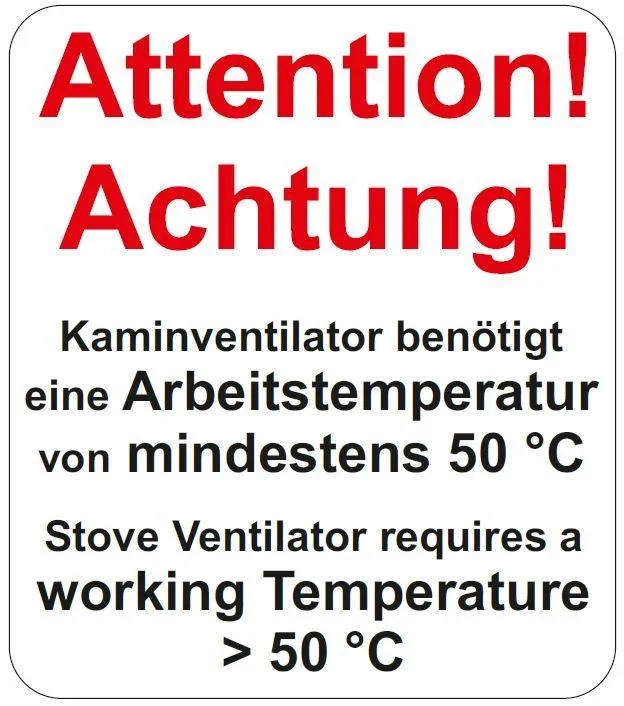 Kaminventilator für Rohre - 1