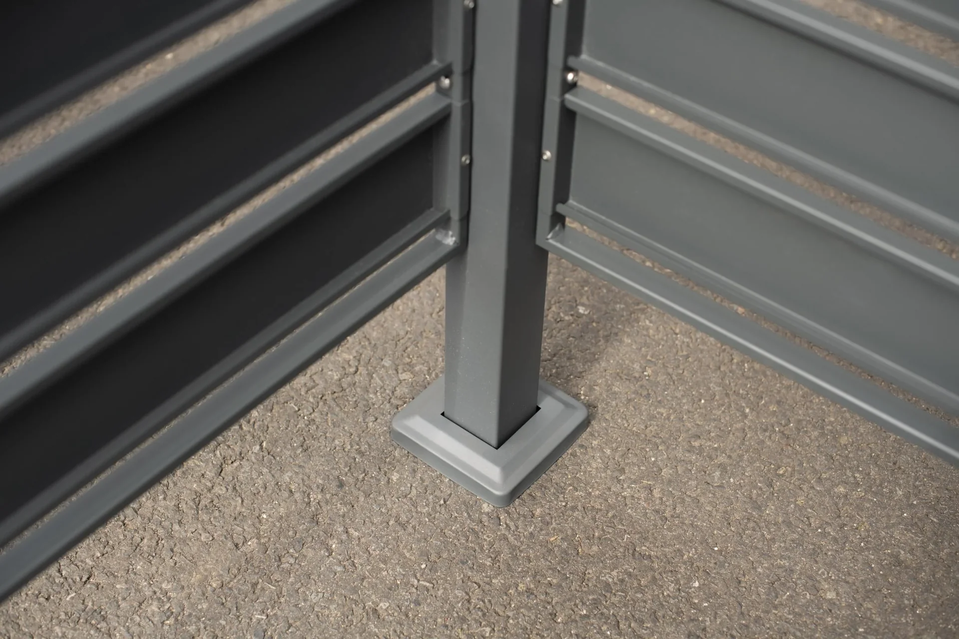 Mülltonnenverkleidung Planum 1er Box, 120 cm, anthrazit - 0