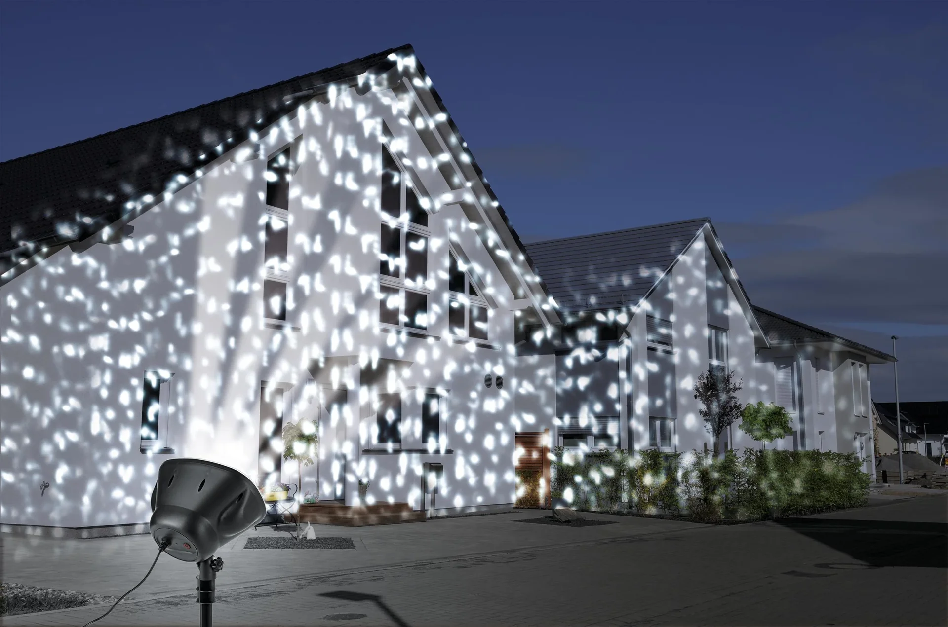 LED-Strahler Schneeflocke - 1