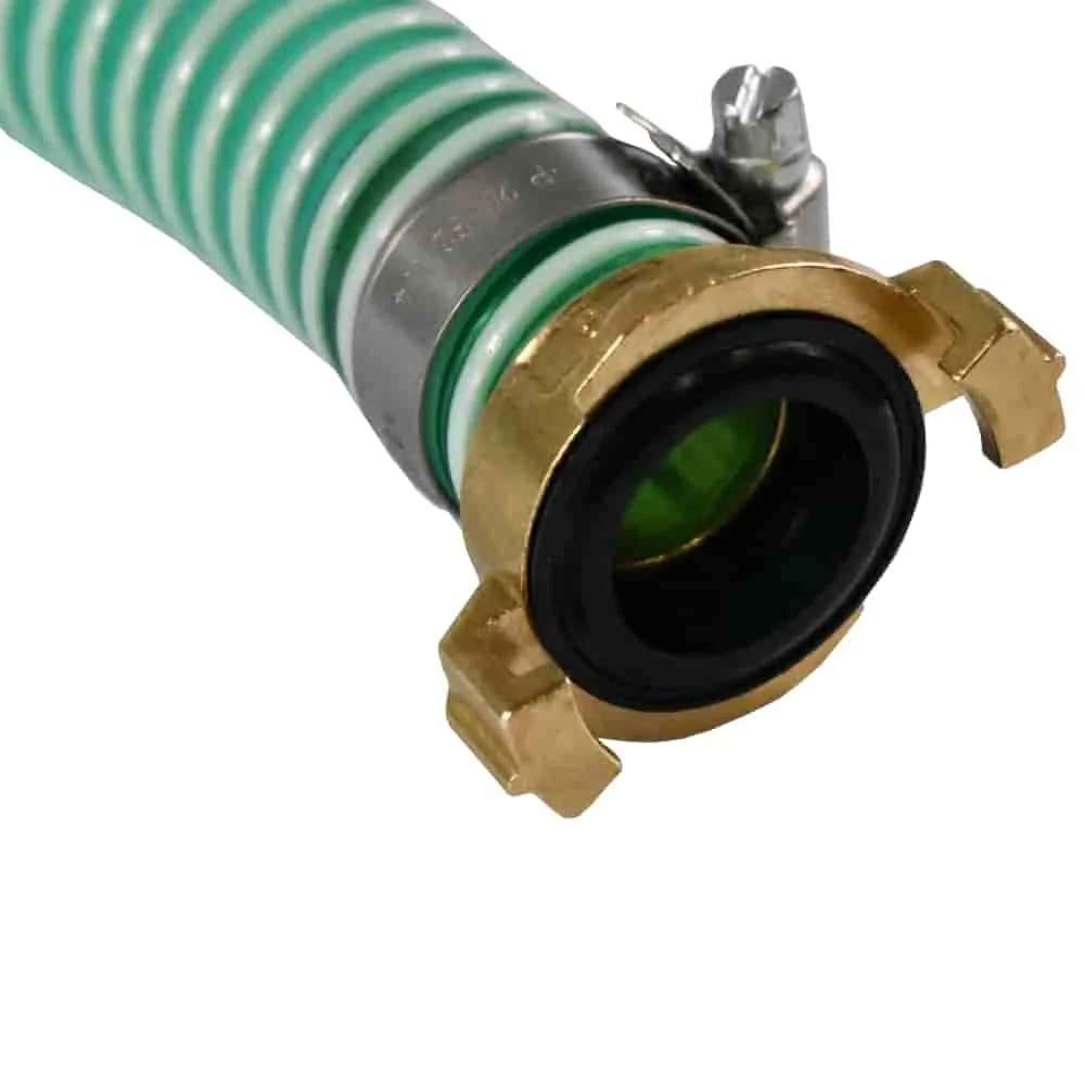 1"/25mm Saug- + Druckschlauch mit Saugkorb, Rückschlagventil + Schnellkupplung 4m-1