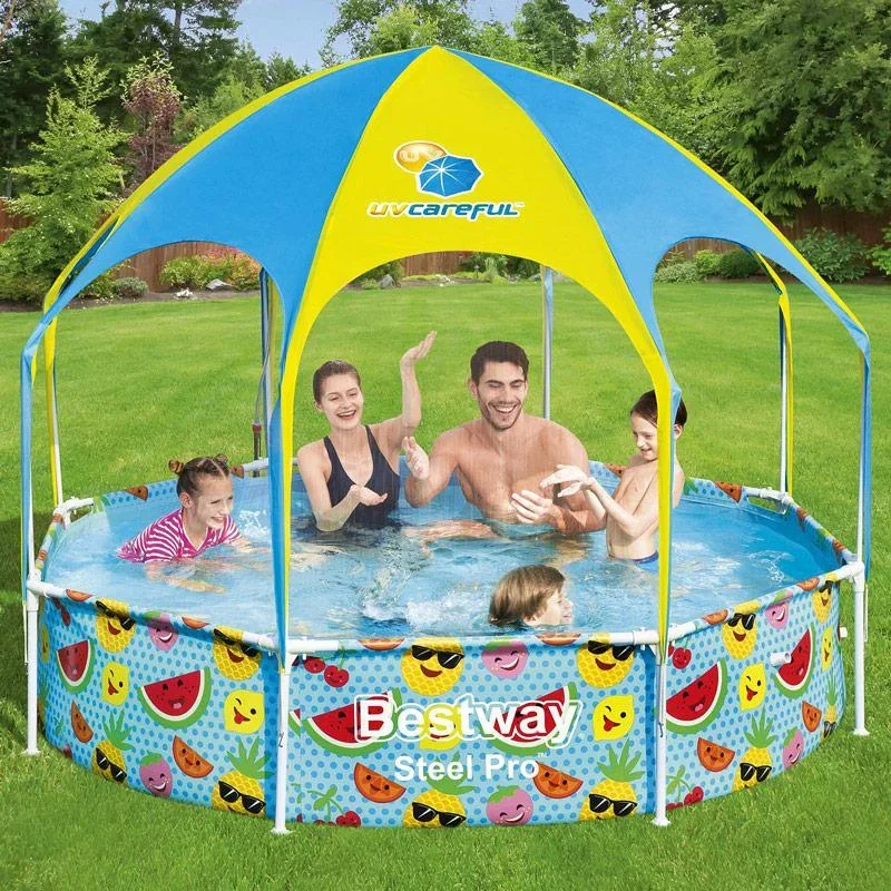 Planschbecken "Splash-in-Shade" - Ø 244 cm (14,5") - 1