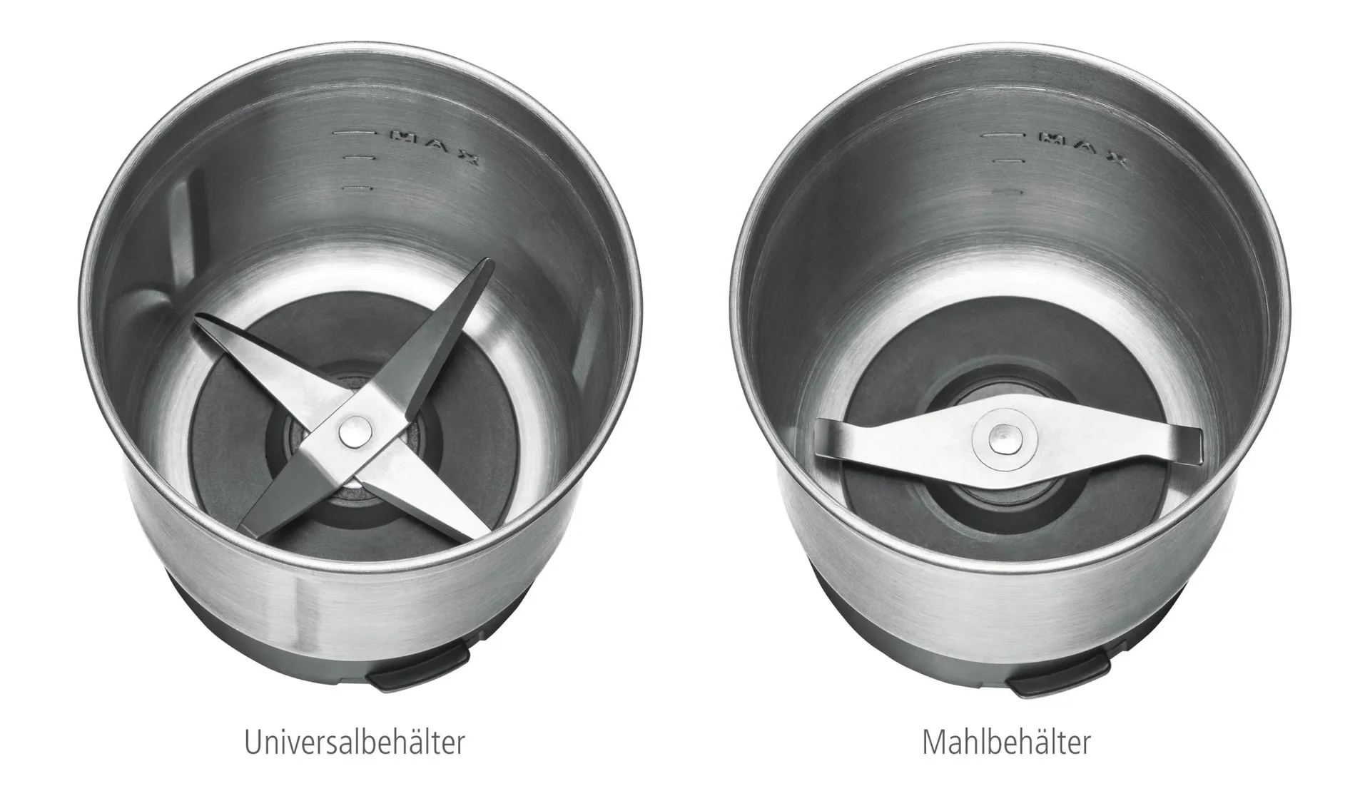 Multi Hacker/Mühle EKG 200 - Mit 2 Wechselaufsätzen - 2