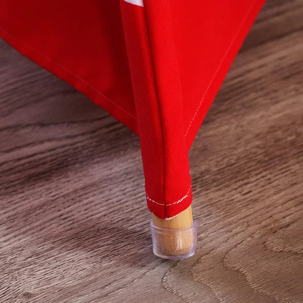LED Tipi Zelt Rot / Weiss - 0