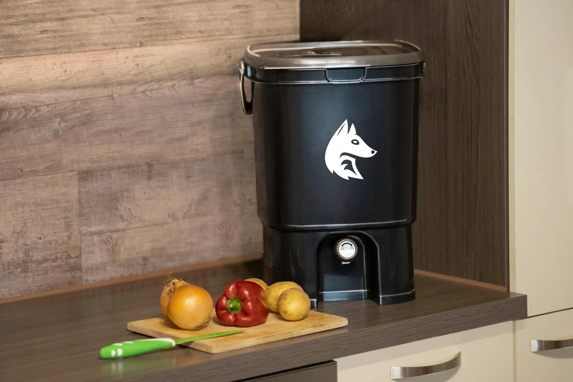 Bokashi Eimer Kompost Starter Set, 19 Liter - 6
