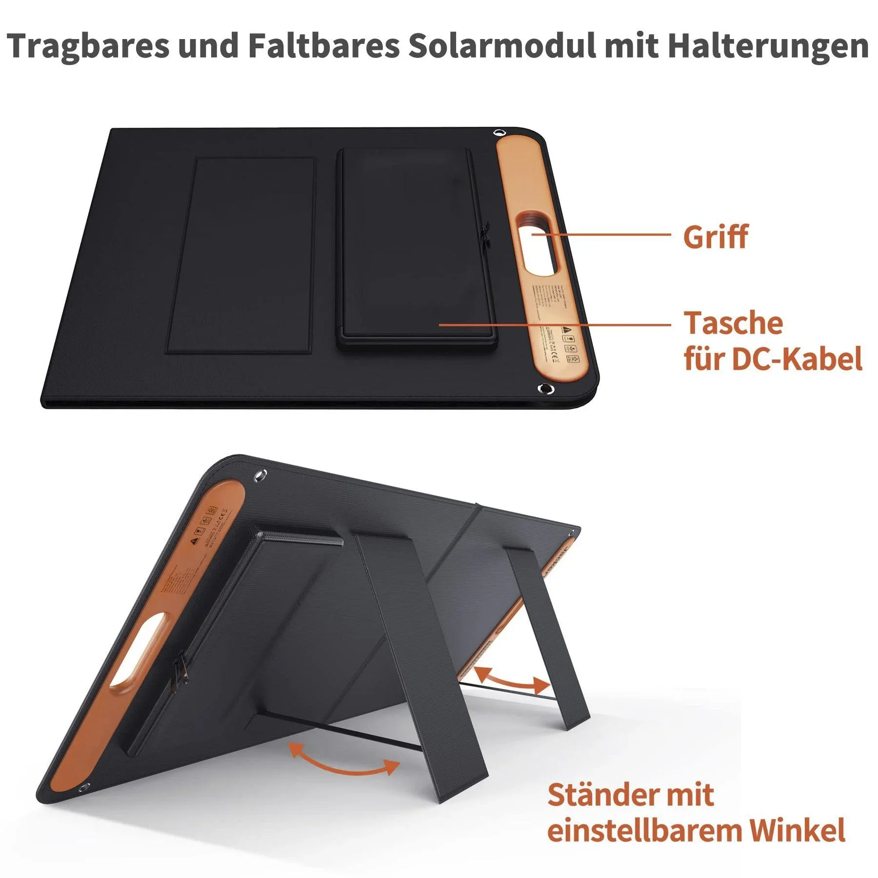 Faltbares Solarpanel SolarSaga 100 - 6