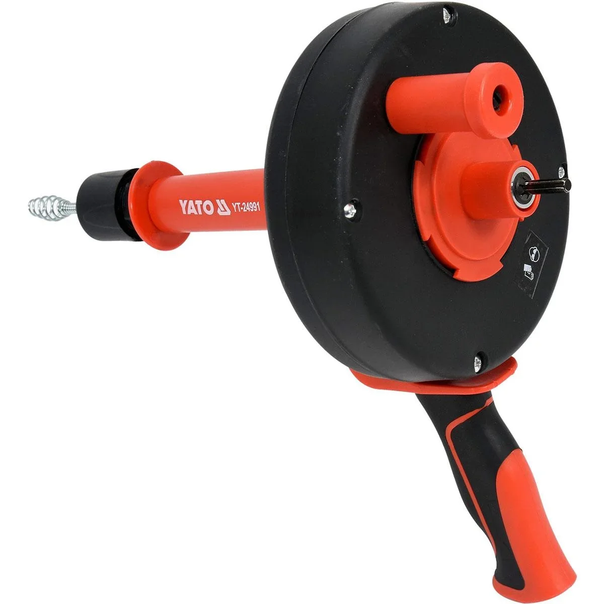 Abflussentstopfer mit Bohrer - 7,6m - 2