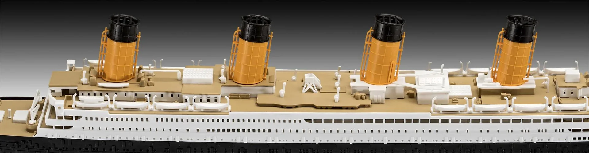 Modellbausatz RMS Titanic + 3D Puzzle (Iceberg) im Maßstab 1/600 - 156 Teile - 3