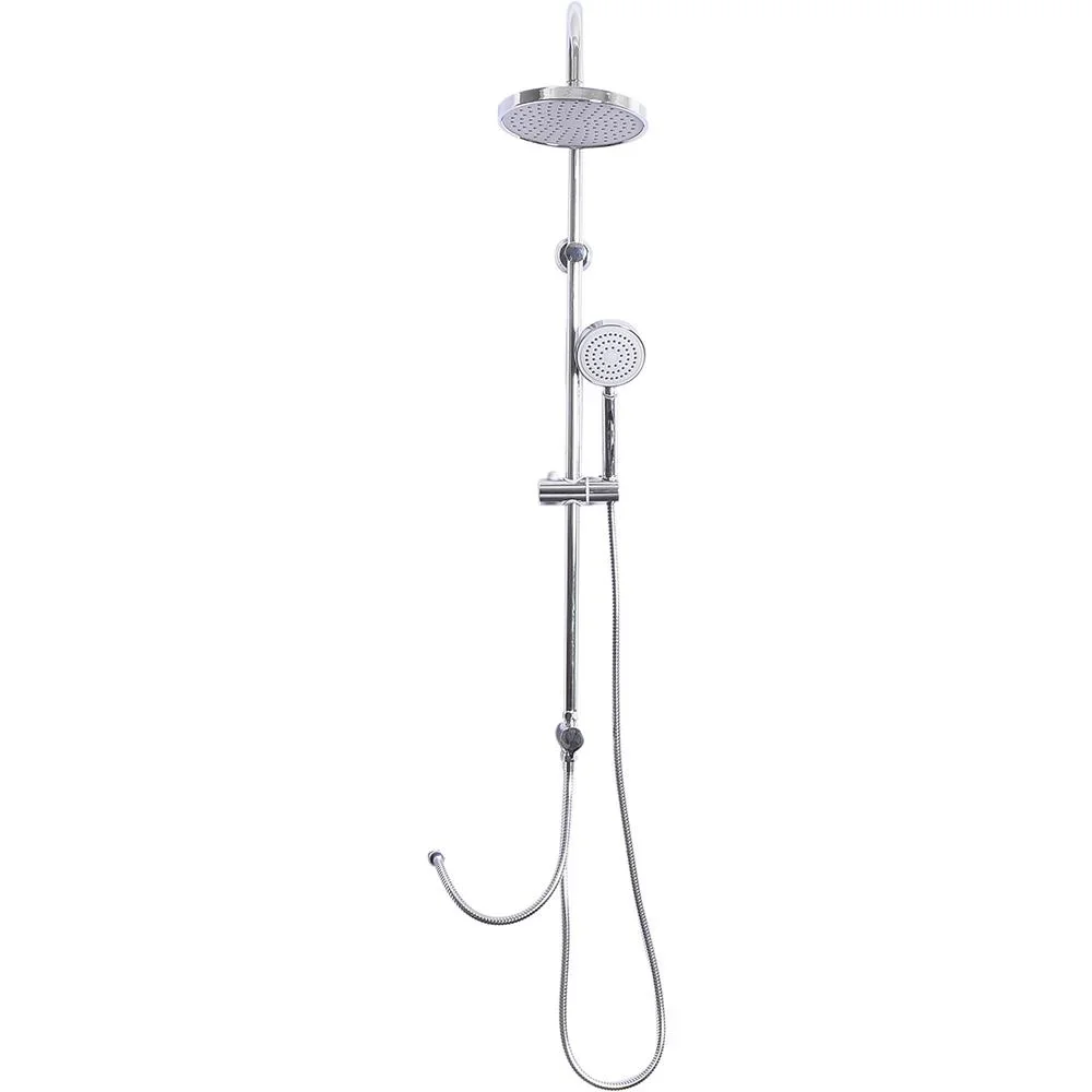Duscharmatur Regendusche Duschsystem Silber L47 x B20 x H103 cm - 6
