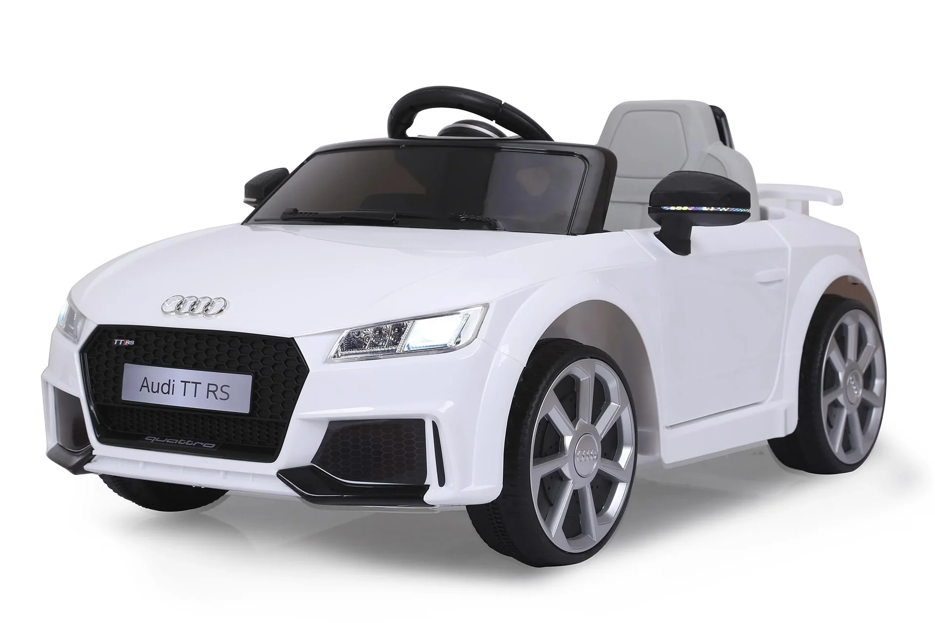 Ride-on Kinderfahrzeug, Audi TT RS, 12 Volt, Weiß - 1