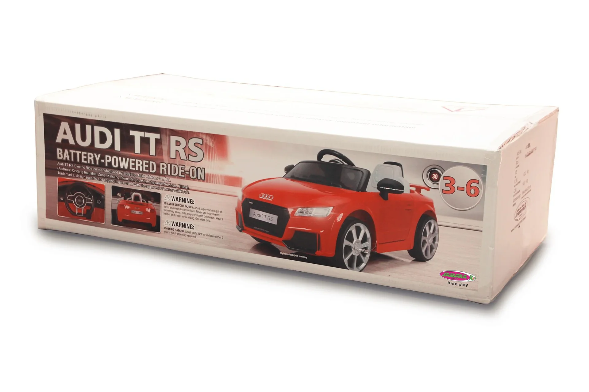 Ride-on Kinderfahrzeug, Audi TT RS, 12 Volt, Weiß - 2