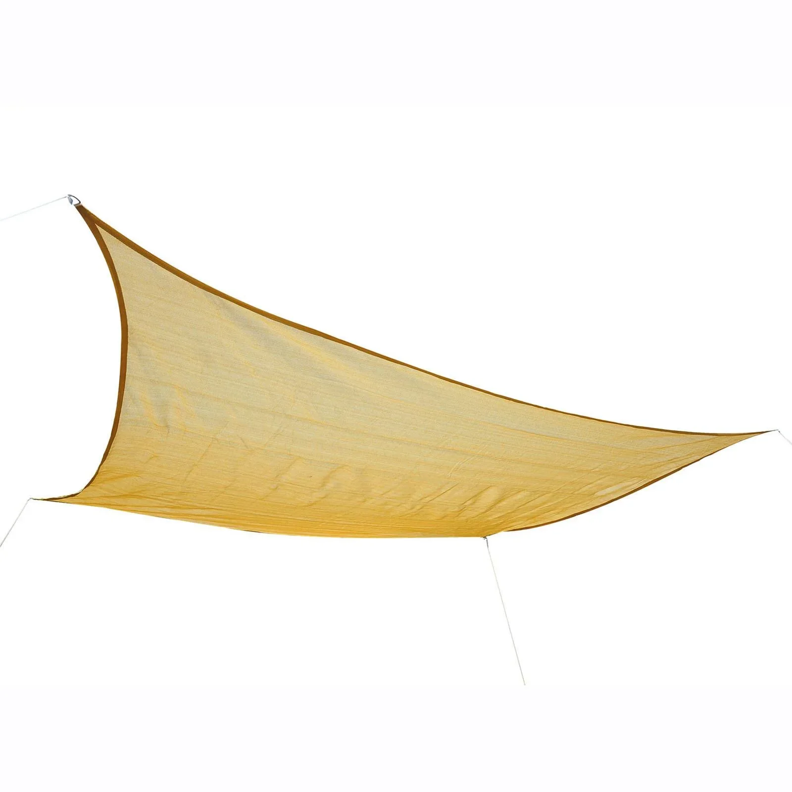 Ousunny Sonnensegel Sonnenschutz Rechteckig HDPE (Beige, 3x4m) - 1