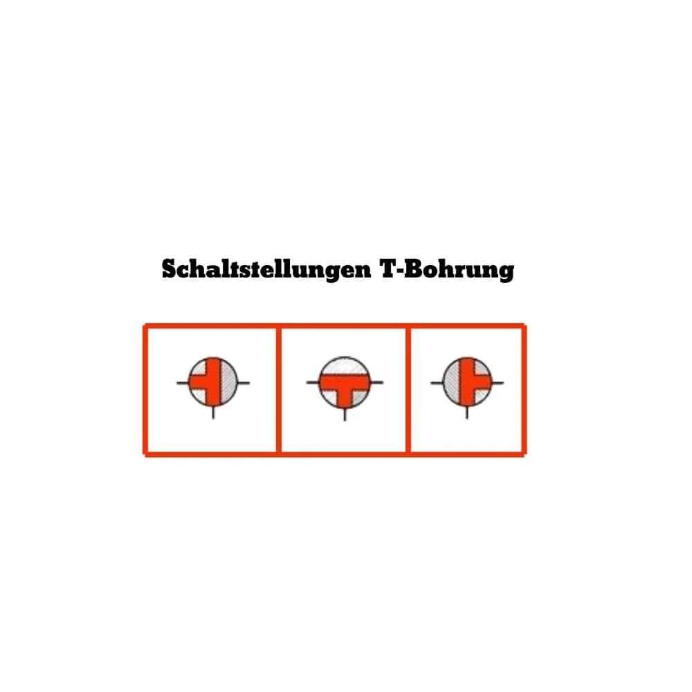3-Wege-Kugelhahn 1"-0