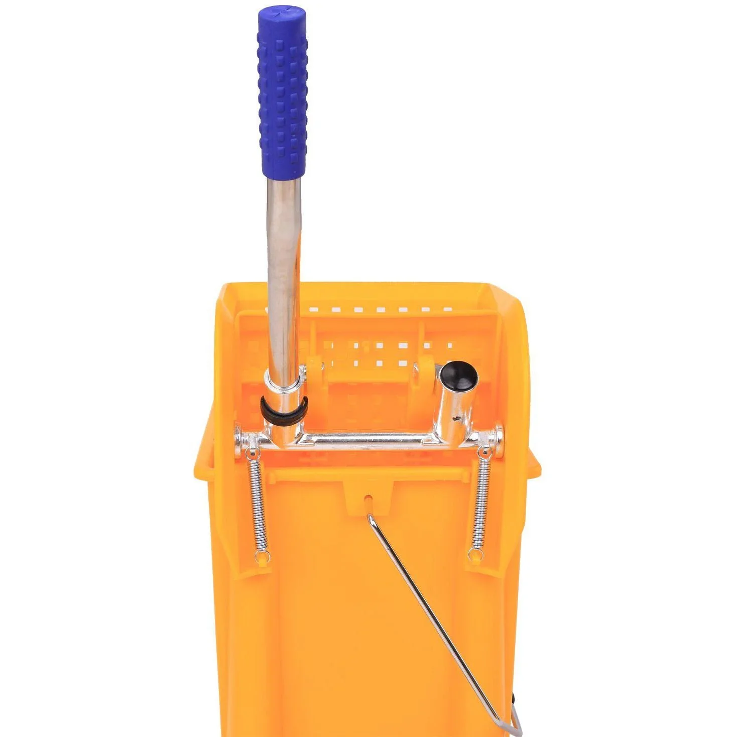 Putzwagen Putzeimer mit Presse 20L Gelb - 6