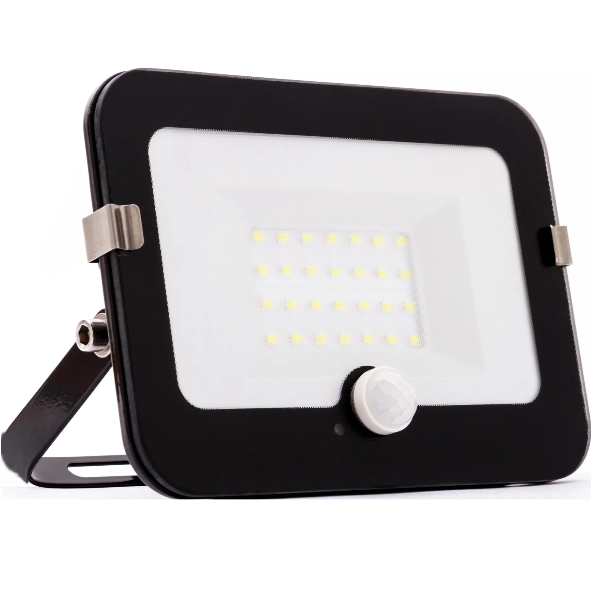 LED-Fluter mit Bewegungsmelder, 20 Watt, IP44, 120 x 165 x 36 mm - 0