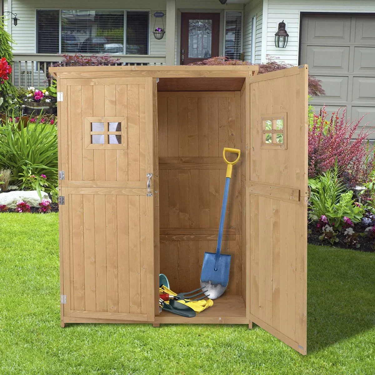 Geräteschrank natur - 1