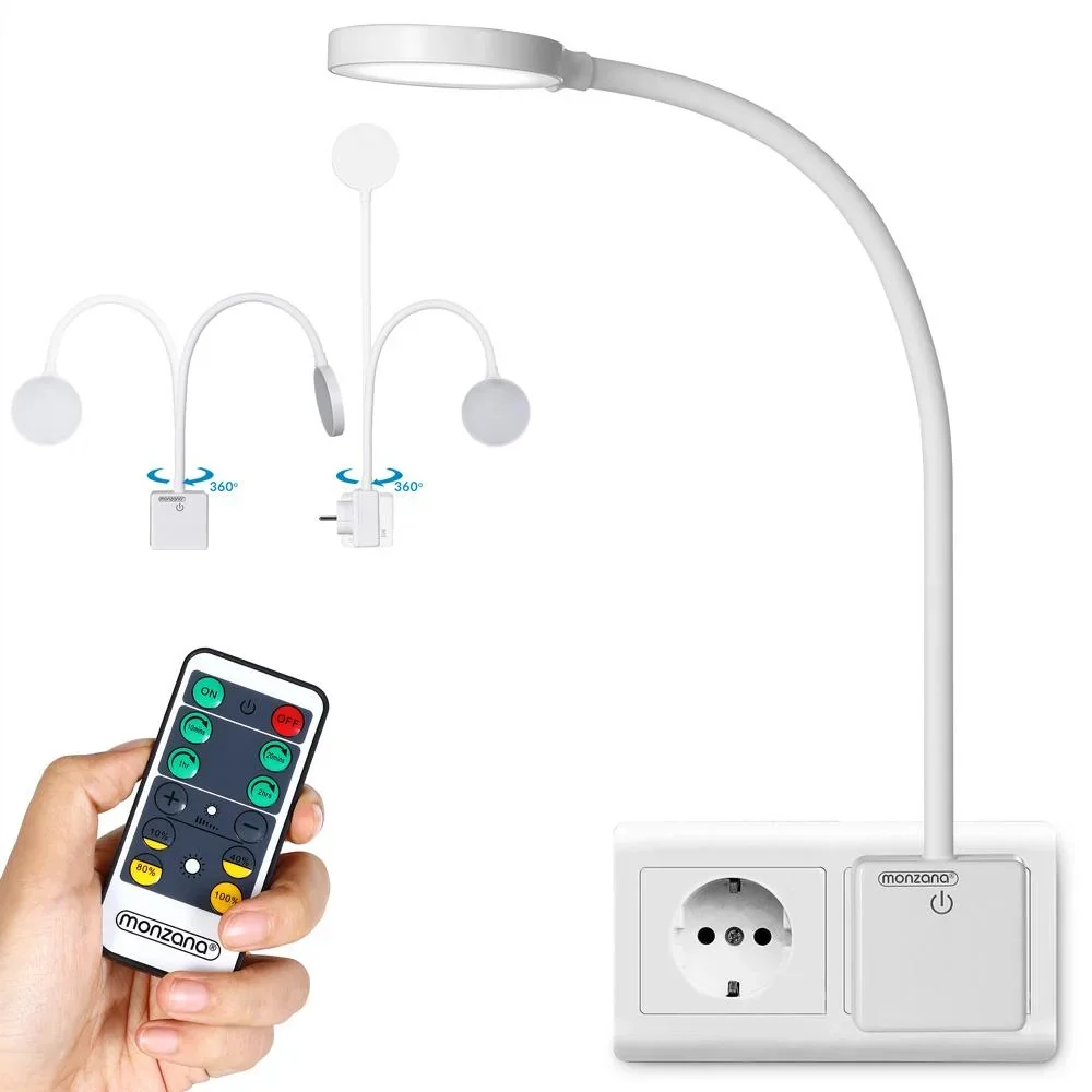 LED-Wandleuchte Iys White mit Fernbedienung - 3