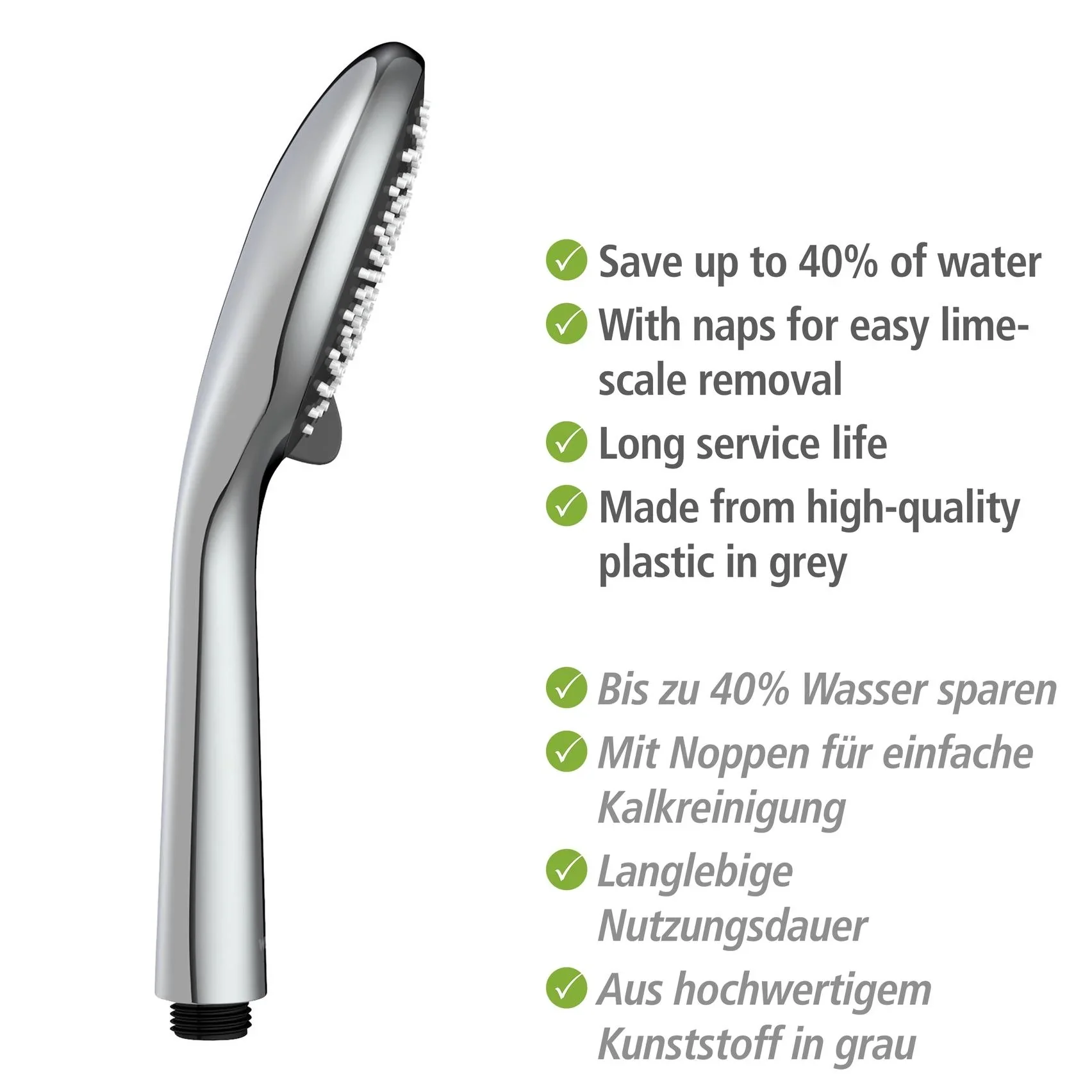 Wasserspar-Duschsystem Watersaving Chrom - 1