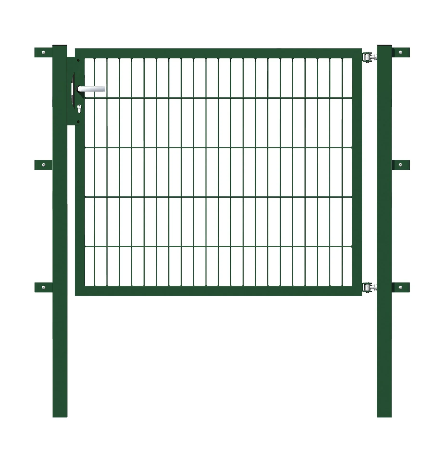 Einzeltor Flexo , grün, Breite 125 cm, Höhe 100 cm - 0