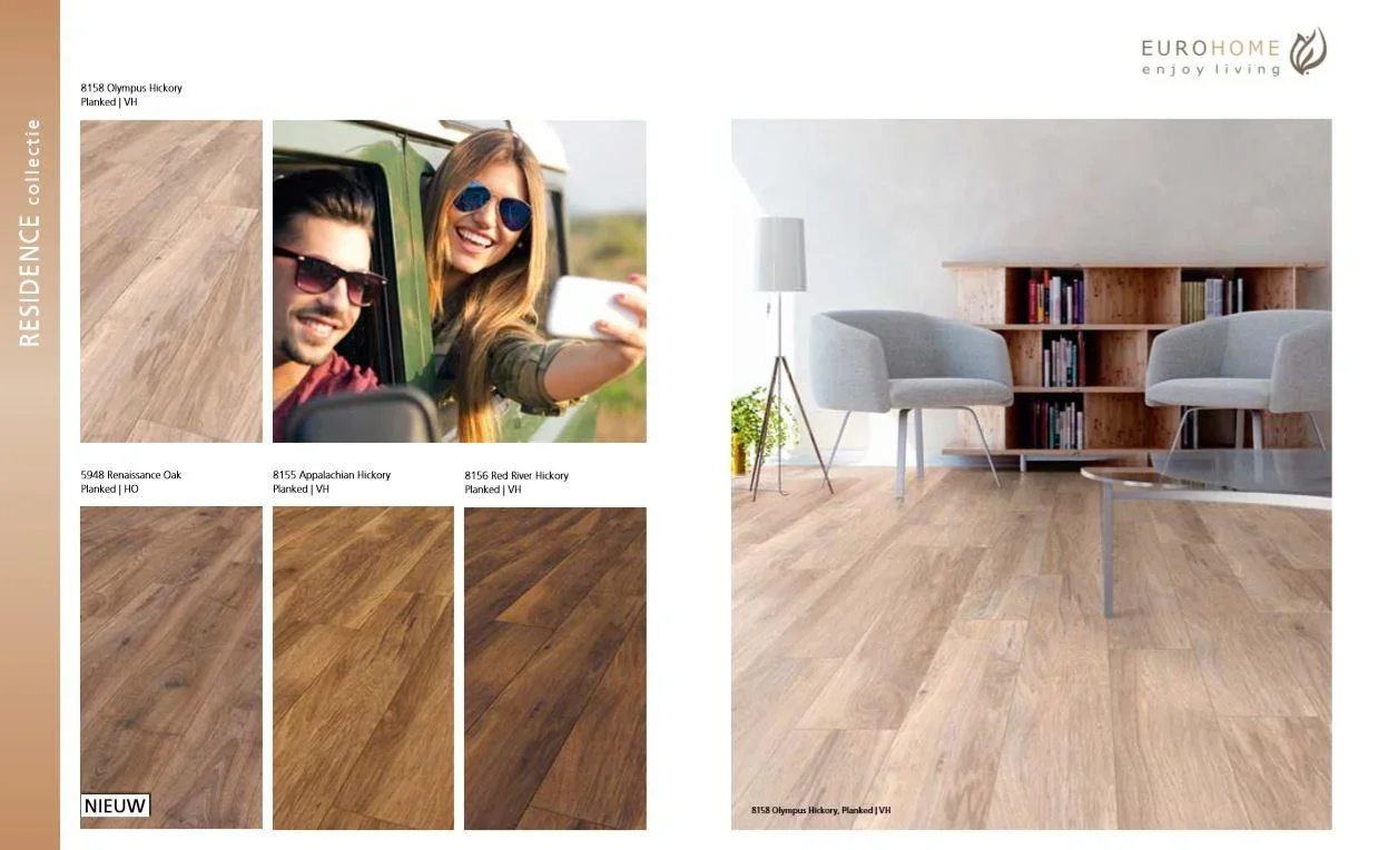 Residence Laminatboden Appalachian Hickory 10 mm 1,73 m² - 0