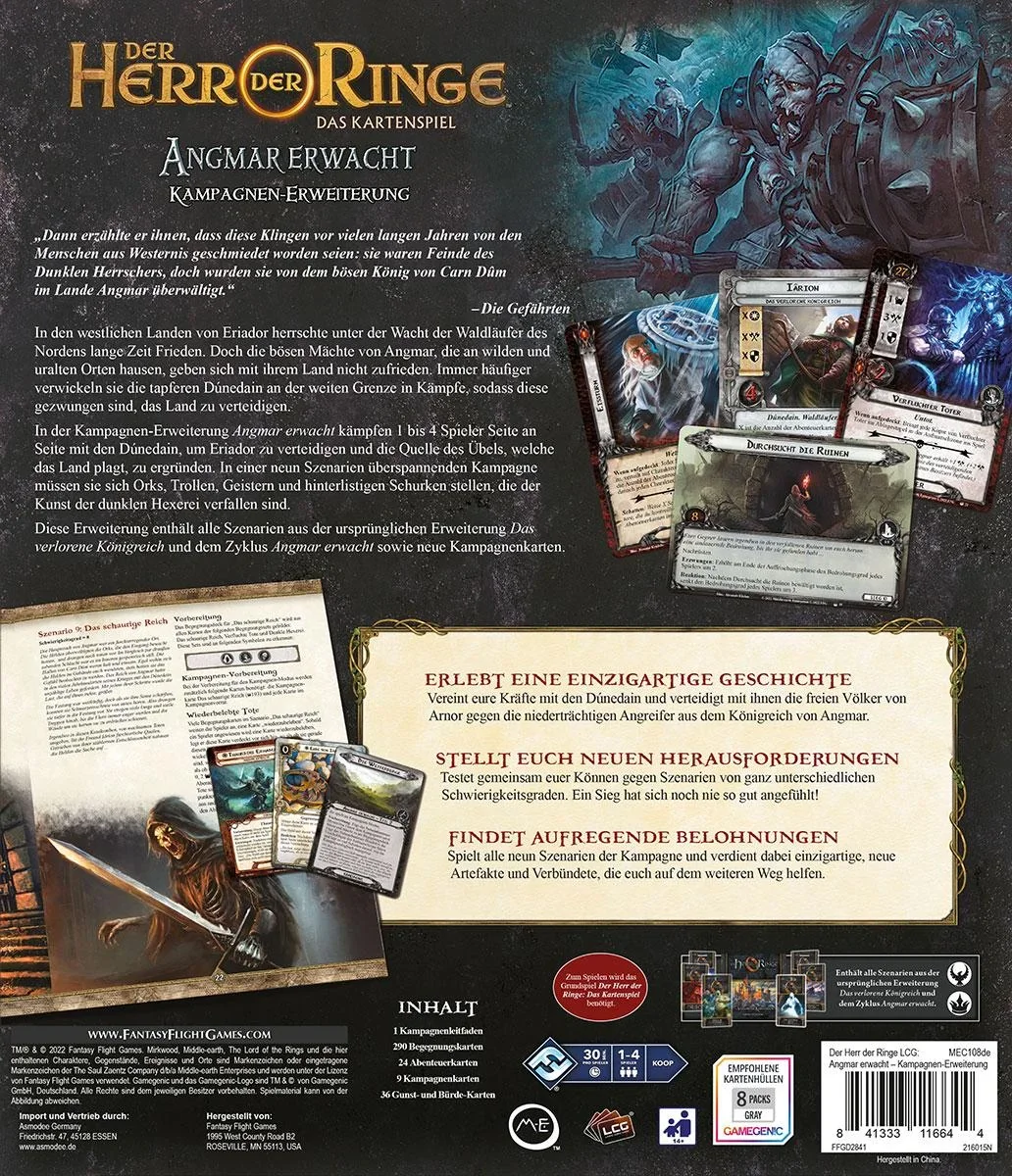 Der Herr der Ringe - Das Kartenspiel - Angmar erwacht - Kampagnen Erweiterung - 0