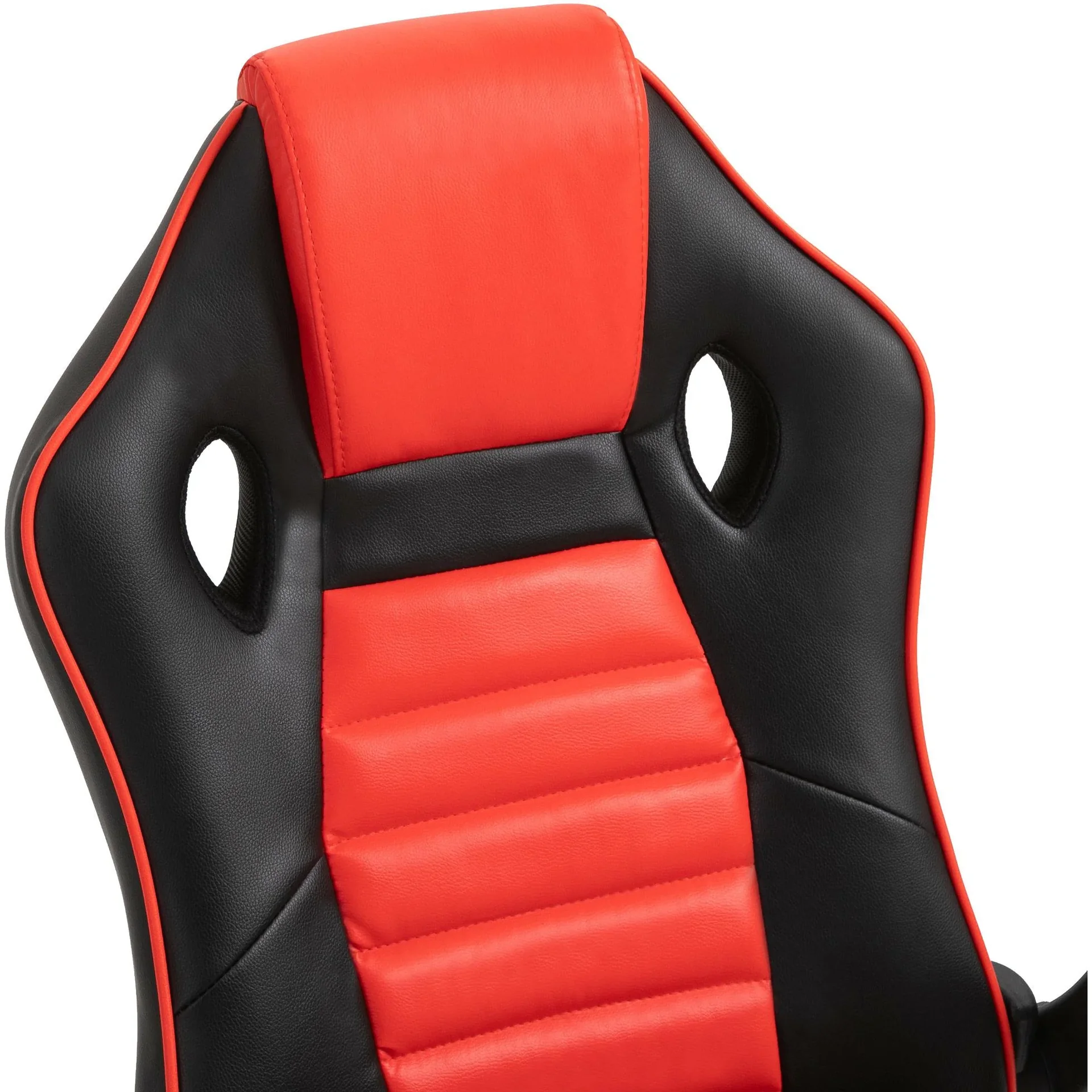 Bürostuhl für Spielautomaten, rot, schwarz - 0